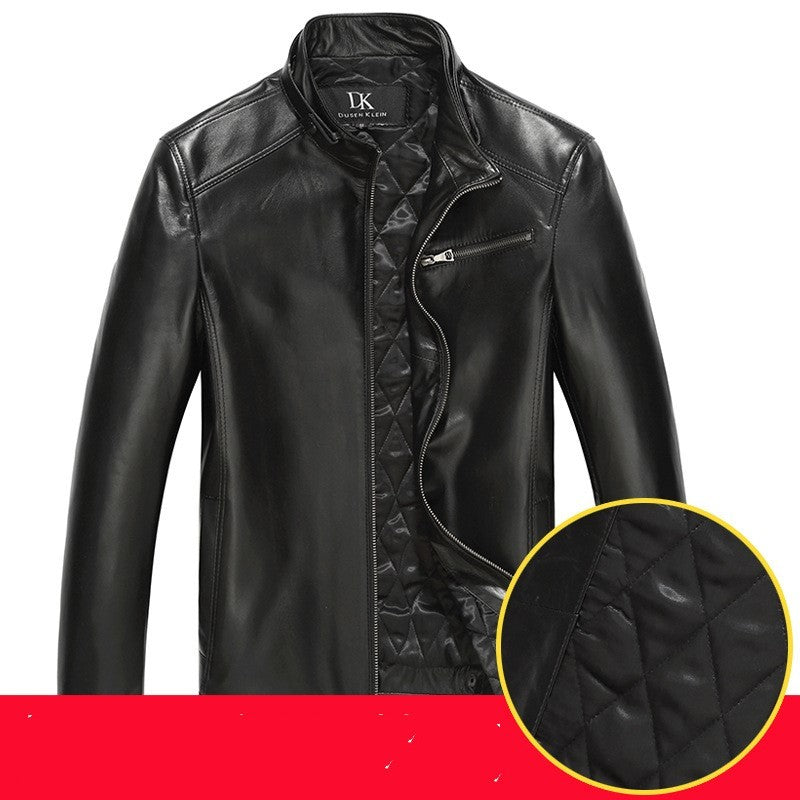 Mens Distressed Leather Jacket – Stylish, Durable & Classic Outerwear