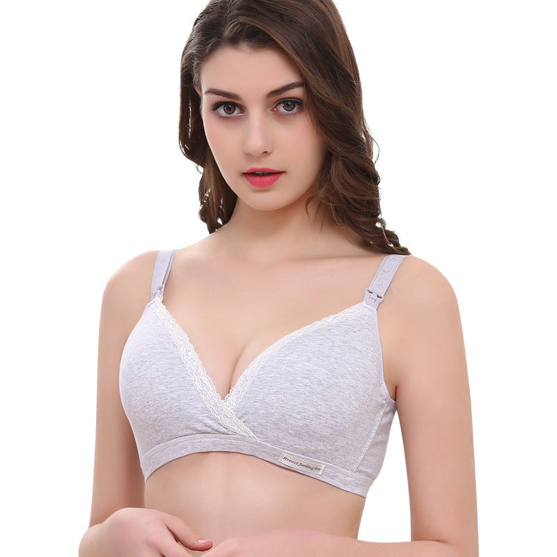Cross-Type Nursing Bra | Maternity Breastfeeding Bra