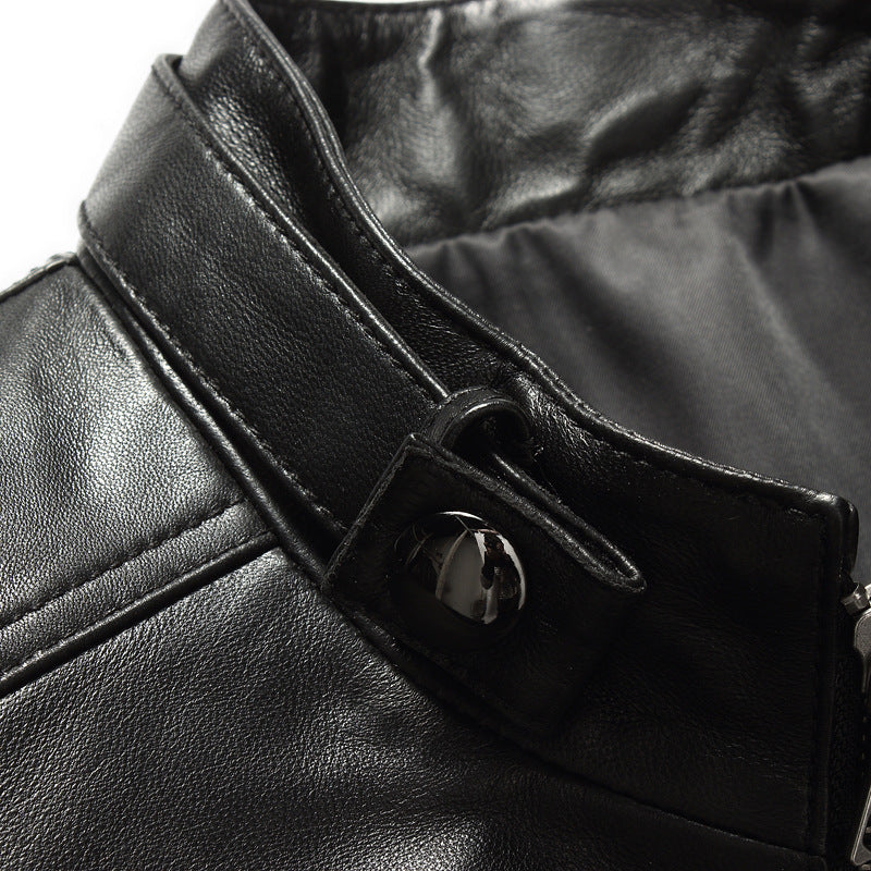 Mens Distressed Leather Jacket – Stylish, Durable & Classic Outerwear