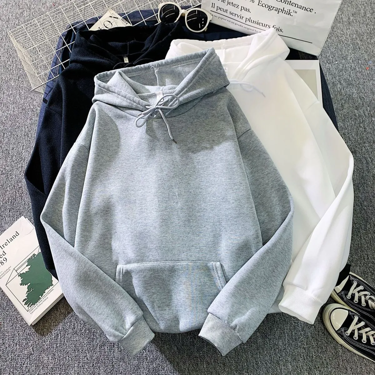 AP hoodie women in premium material with timeless branding. A stylish hoodie for casual wear, gym sessions, and modern streetwear.