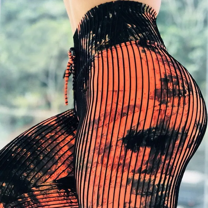 Tie-Dye High Waist Sport Leggings – Wholesale XS–XL Women