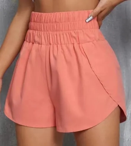 Wholesale Women’s High Waist Loose Fit Summer Sports Shorts – Casual & Comfy