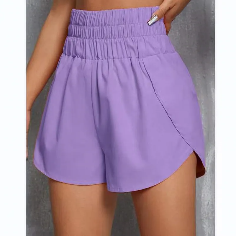 Wholesale Women’s High Waist Loose Fit Summer Sports Shorts – Casual & Comfy