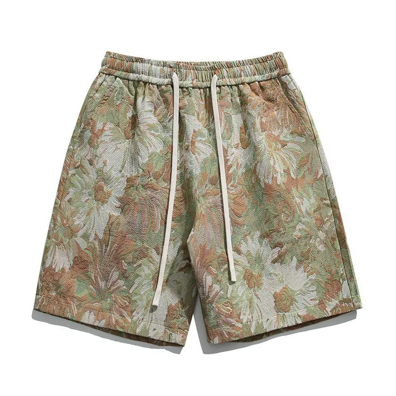 Wholesale Men Casual Sports Printed Shorts