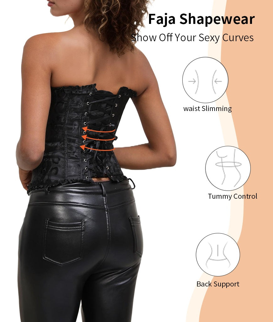 Women's Lace-Up Bustier Corset Top | Party & Rave Wear