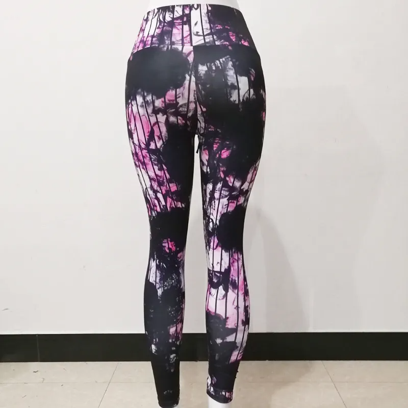 Tie-Dye High Waist Sport Leggings – Wholesale XS–XL Women