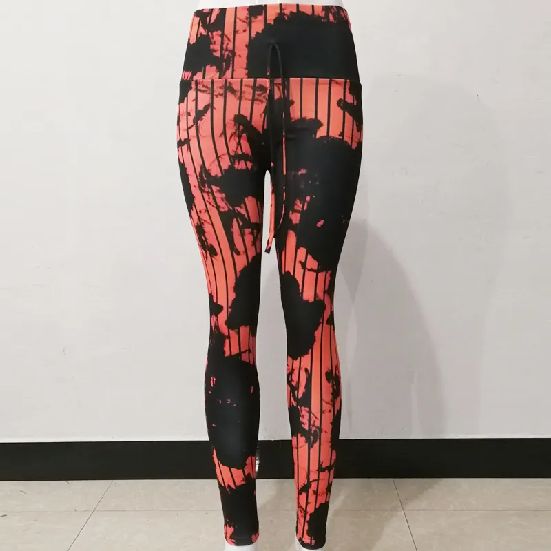 Tie-Dye High Waist Sport Leggings – Wholesale XS–XL Women