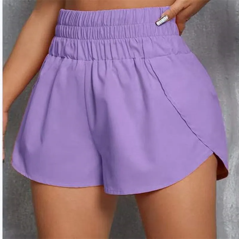 Wholesale Women’s High Waist Loose Fit Summer Sports Shorts – Casual & Comfy