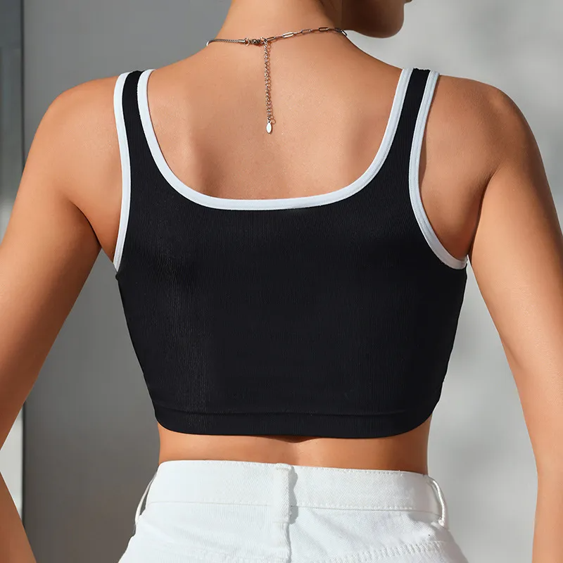 Wholesale Women Sports Breathable Sexy Casual Comfortable Outer Wearing Crop Camis