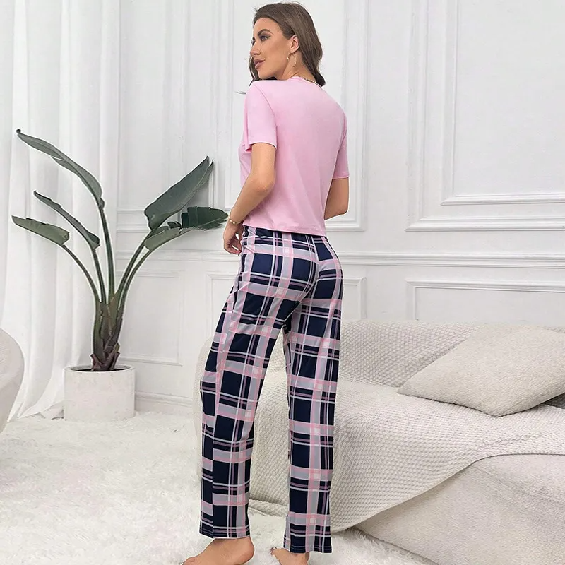 Printed 2-Piece Pajamas for Women