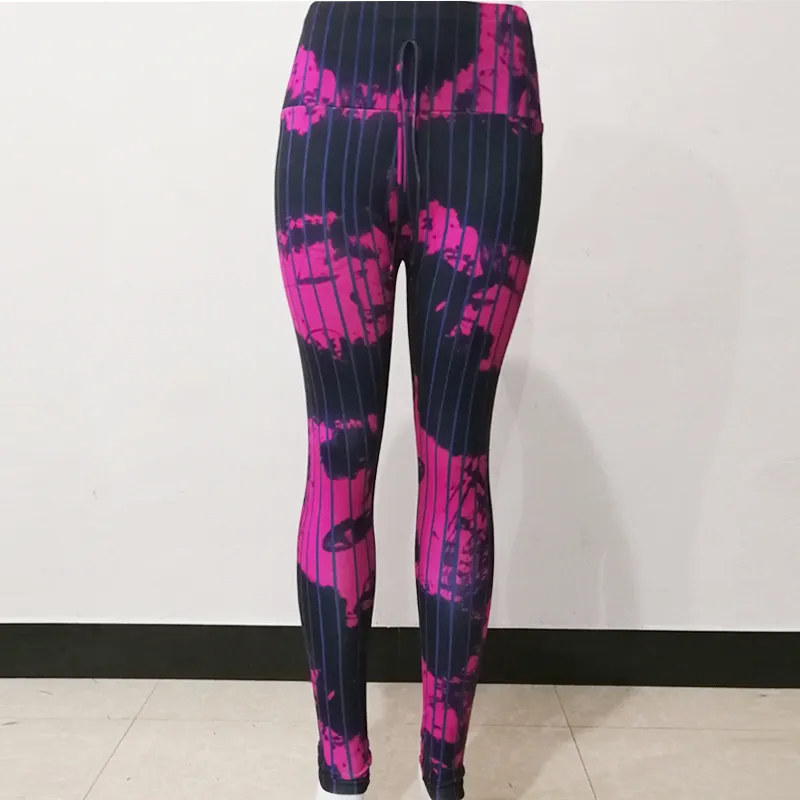 Tie-Dye High Waist Sport Leggings – Wholesale XS–XL Women
