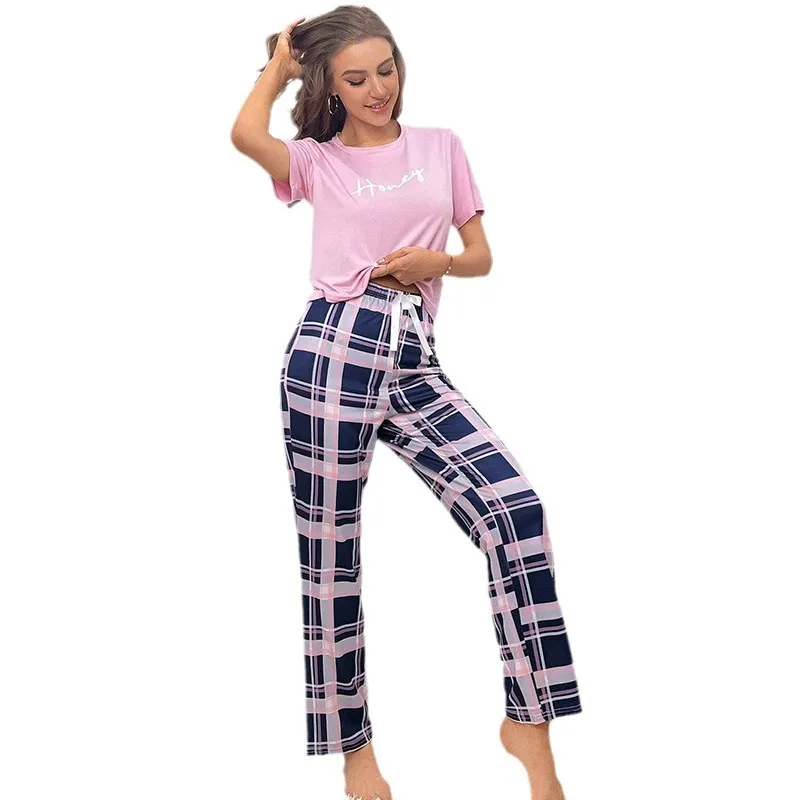 Printed 2-Piece Pajamas for Women