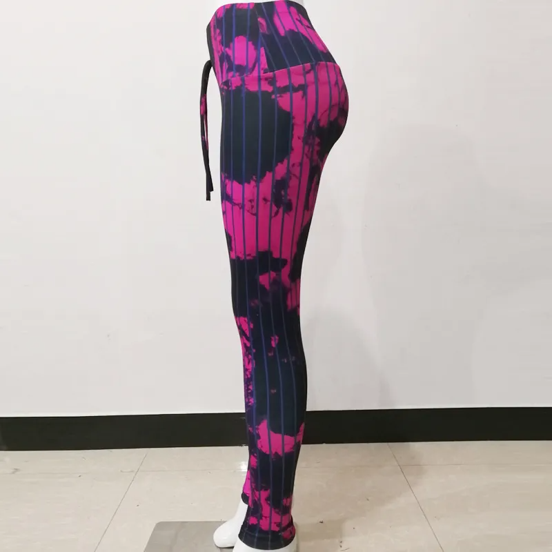 Tie-Dye High Waist Sport Leggings – Wholesale XS–XL Women