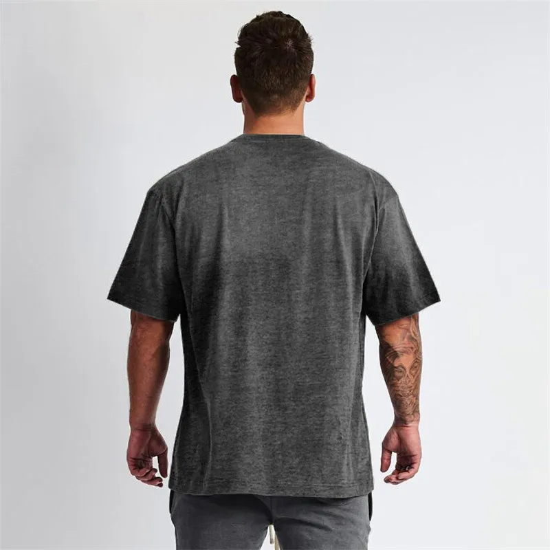 Wholesale Men Short Sleeve Top – Breathable Round Neck M-2XL Fit