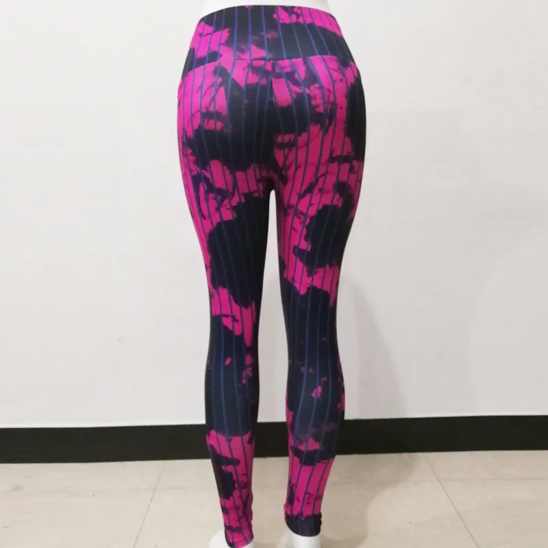 Tie-Dye High Waist Sport Leggings – Wholesale XS–XL Women