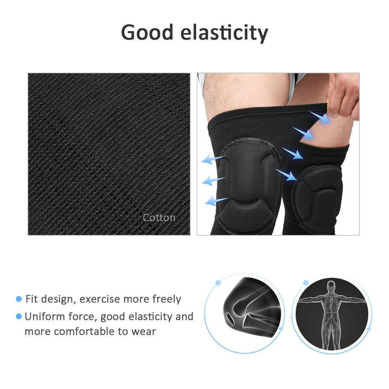 2 x Professional Knee Pads Leg Protector For Sport Work Flooring Construction MultyPros