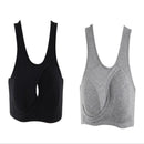 Women's Wireless Thin Gathered Vest Sports Breathable Beauty Back MultyPros