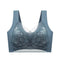 Lace Vest, Seamless Ice Silk Push-up, Breathable, Thin Bra, Beautiful Back, Big Breasts, Small Fixed Underwear MultyPros