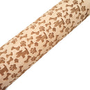 Rolling Pin Christmas Embossing