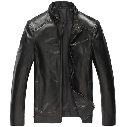 Mens Distressed Leather Jacket – Stylish, Durable & Classic Outerwear