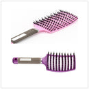 Hairbrush Anti Klit Brushy Haarborstel Women Detangler Hair Brush Bristle Nylon Scalp Massage  Teaser Hair Brush Comb MultyPros