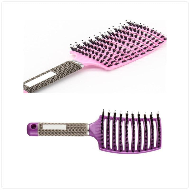 Hairbrush Anti Klit Brushy Haarborstel Women Detangler Hair Brush Bristle Nylon Scalp Massage  Teaser Hair Brush Comb MultyPros