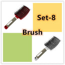 Hairbrush Anti Klit Brushy Haarborstel Women Detangler Hair Brush Bristle Nylon Scalp Massage  Teaser Hair Brush Comb MultyPros