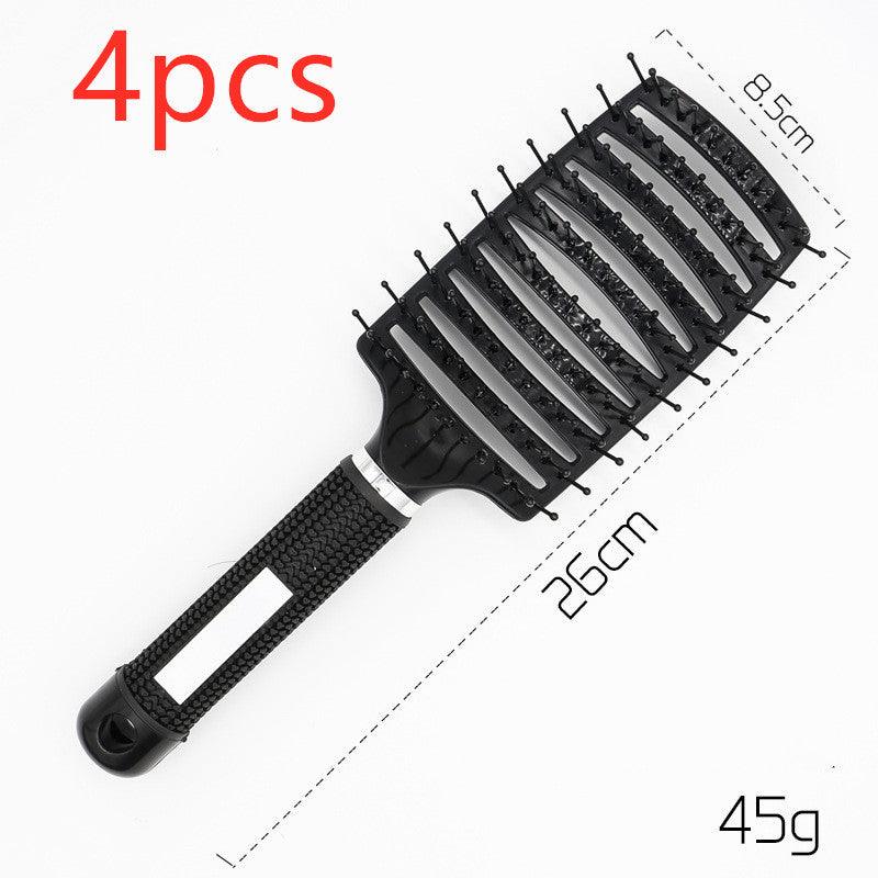 Hairbrush Anti Klit Brushy Haarborstel Women Detangler Hair Brush Bristle Nylon Scalp Massage  Teaser Hair Brush Comb MultyPros