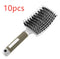 Hairbrush Anti Klit Brushy Haarborstel Women Detangler Hair Brush Bristle Nylon Scalp Massage  Teaser Hair Brush Comb MultyPros