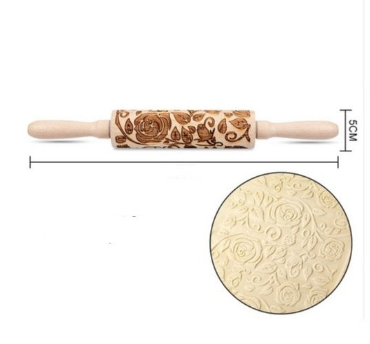 Rolling Pin Christmas Embossing