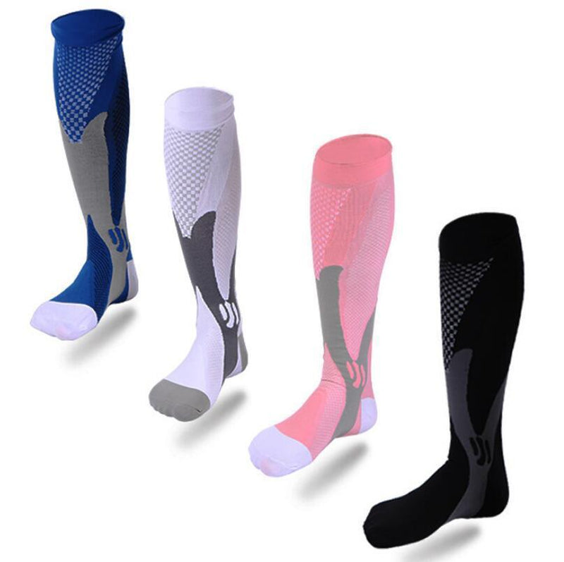 Compression Socks For Men&Women Best Graduated Athletic Fit For Running Flight Travel Boost Stamina Circulation&Recovery Socks MultyPros