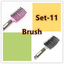 Hairbrush Anti Klit Brushy Haarborstel Women Detangler Hair Brush Bristle Nylon Scalp Massage  Teaser Hair Brush Comb MultyPros