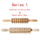 Rolling Pin Christmas Embossing