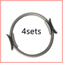 Yoga Fitness Pilates Ring Women Girls Circle Magic Dual Exercise Home Gym Workout Sports Lose Weight Body Resistance MultyPros