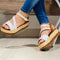 Platform Sandals Hollow Buckle Women's Shoes MultyPros