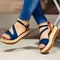 Platform Sandals Hollow Buckle Women's Shoes MultyPros