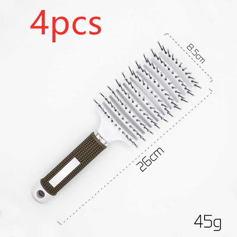 Hairbrush Anti Klit Brushy Haarborstel Women Detangler Hair Brush Bristle Nylon Scalp Massage  Teaser Hair Brush Comb MultyPros