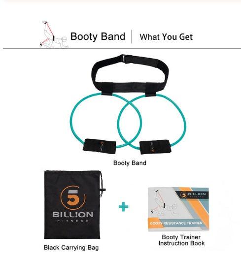 Fitness Women Booty Butt Band Resistance Bands Adjustable Waist Belt Pedal Exerciser For Glutes Muscle Workout Free Bag MultyPros