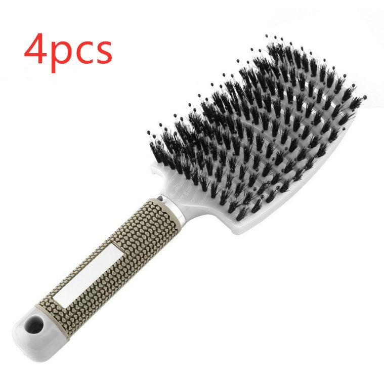 Hairbrush Anti Klit Brushy Haarborstel Women Detangler Hair Brush Bristle Nylon Scalp Massage  Teaser Hair Brush Comb MultyPros