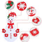 Felt Christmas Snowman Set DIY Felt Christmas Hanging Decorations