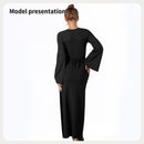 Women's Fashion Simple Solid Color Dress MultyPros