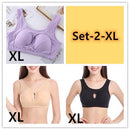 Cotton Anti-expansion Anti-Sag Gathering Adjustment Sports Bra MultyPros