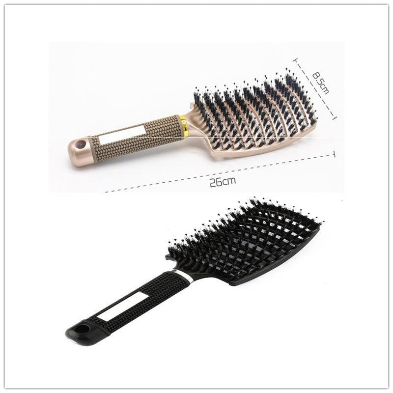 Hairbrush Anti Klit Brushy Haarborstel Women Detangler Hair Brush Bristle Nylon Scalp Massage  Teaser Hair Brush Comb MultyPros