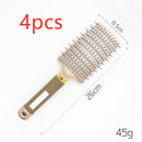 Hairbrush Anti Klit Brushy Haarborstel Women Detangler Hair Brush Bristle Nylon Scalp Massage  Teaser Hair Brush Comb MultyPros