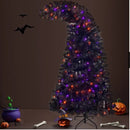 6FT Bent Top Artificial Christmas Tree with 300 LED Lights & 1080 Tips