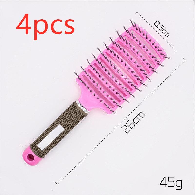 Hairbrush Anti Klit Brushy Haarborstel Women Detangler Hair Brush Bristle Nylon Scalp Massage  Teaser Hair Brush Comb MultyPros