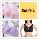 Cotton Anti-expansion Anti-Sag Gathering Adjustment Sports Bra MultyPros