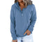 Women's Long-sleeved Coat Loose Casual Hooded Sweater