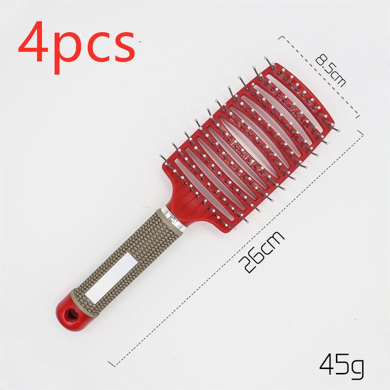 Hairbrush Anti Klit Brushy Haarborstel Women Detangler Hair Brush Bristle Nylon Scalp Massage  Teaser Hair Brush Comb MultyPros