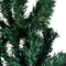 Slim Artificial Half Christmas Tree With Stand Green 5 Ft